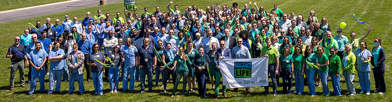 LifeNet team members on Blue and Green Day